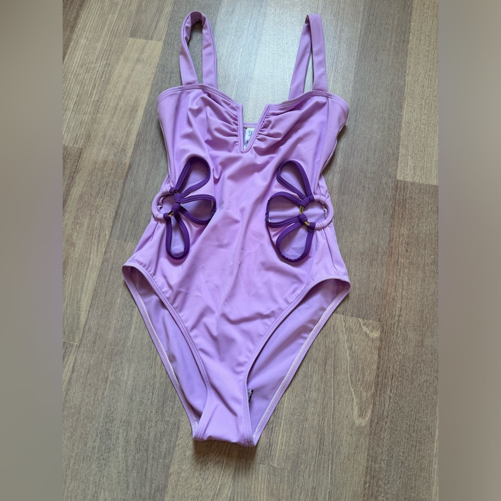 Purple Floral Follow Suit